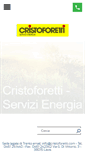 Mobile Screenshot of cristoforetti.com